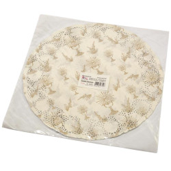 Serwetki ażurowe 33cm 6szt D2713 mix